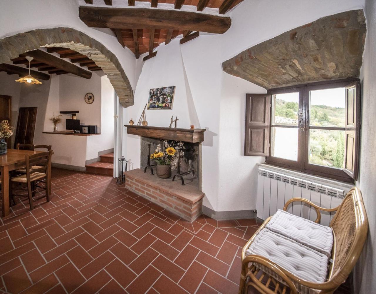 Apartament Casa Selvolini - Volpaia Radda in Chianti Zewnętrze zdjęcie